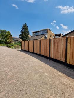 betonnen schutting
