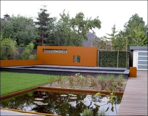 moderne, strakke tuin